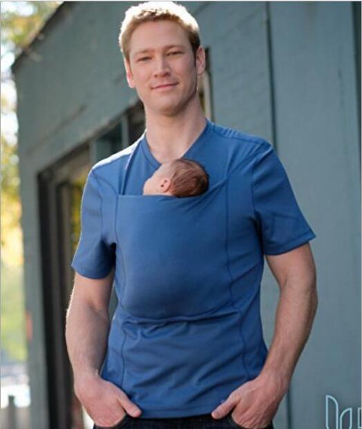 Hug Tee™ : Hands-Free Baby Pouch Carrier