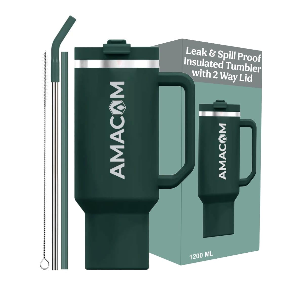 Amacom Aqualock™ Leak & Spill Proof Tumbler 1200ML