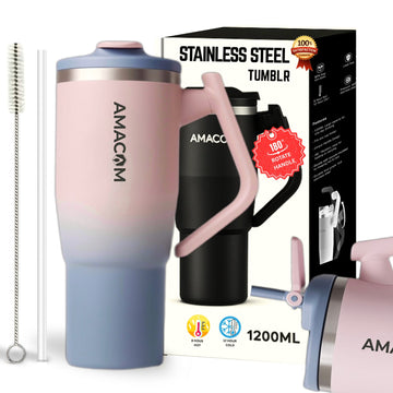 Amacom Hydration Booster™ 180° Rotating Handle Tumbler